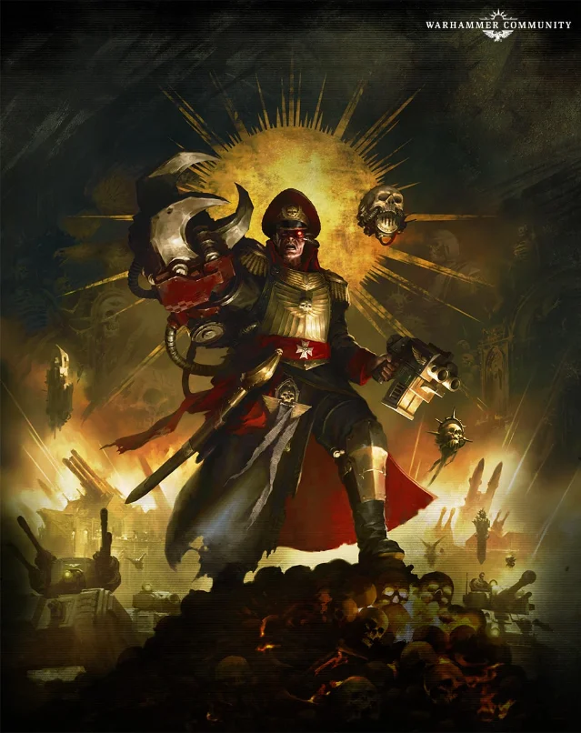 Commissar Yarrick returns in war-torn Armageddon art