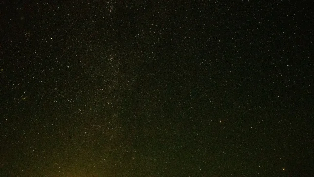 Milky Way in a night sky