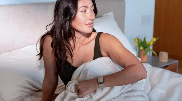 WHOOP data header image showing CBD and sleep analysis visualization