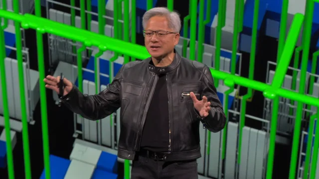 Nvidia CEO Jensen Huang COMPUTEX 2025 主旨演讲现场