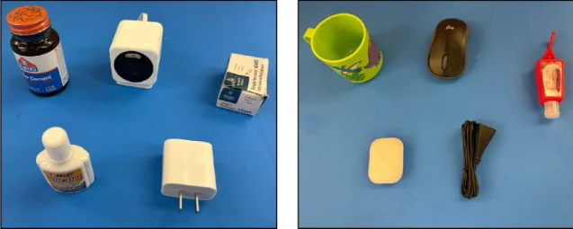 真实 Franka Pickup 的未见物体评测