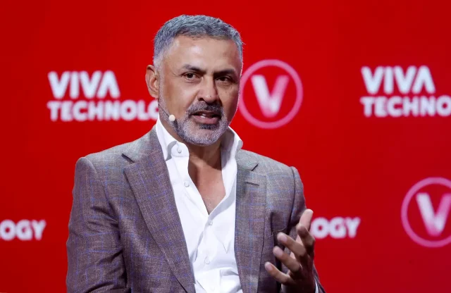 Nikesh Arora at VivaTech trade show, Paris, June 2025