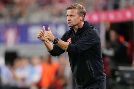 Jesse Marsch named Canada's 26-man World Cup squad in a primetime TV address to the co-host nation on Friday night.