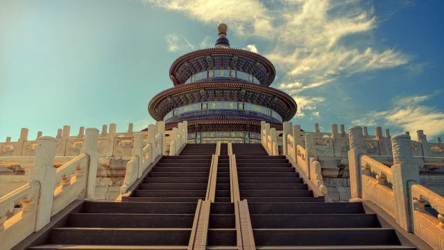 北京天坛,古代皇帝祭天之所,五行思想的实体化呈现