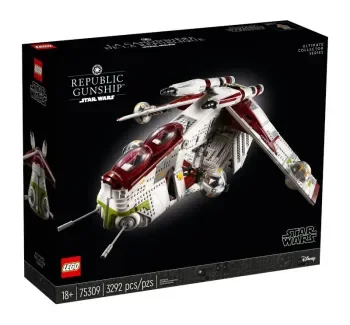 LEGO 75309 UCS Republic Gunship product box