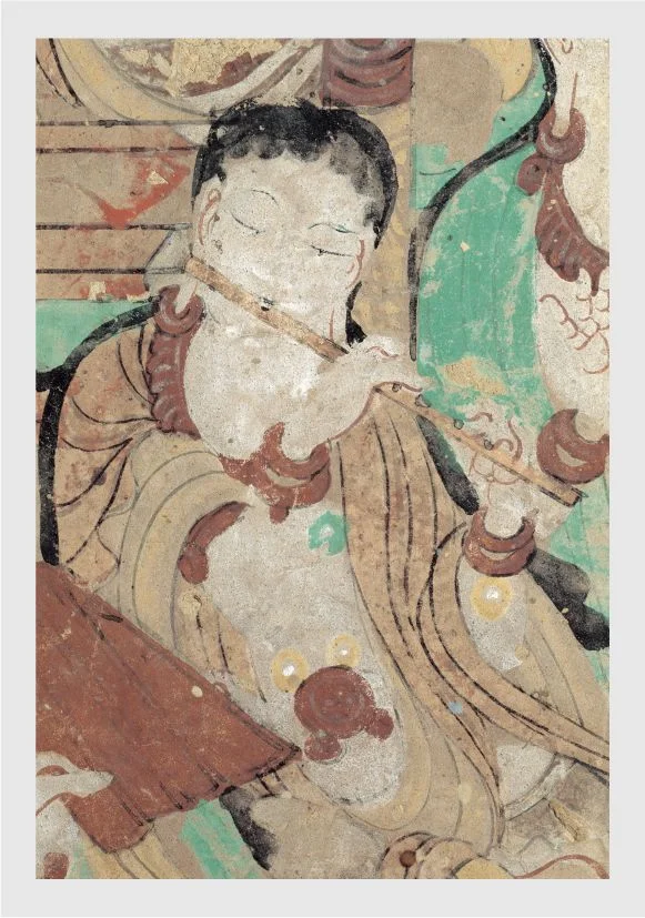 横笛局部