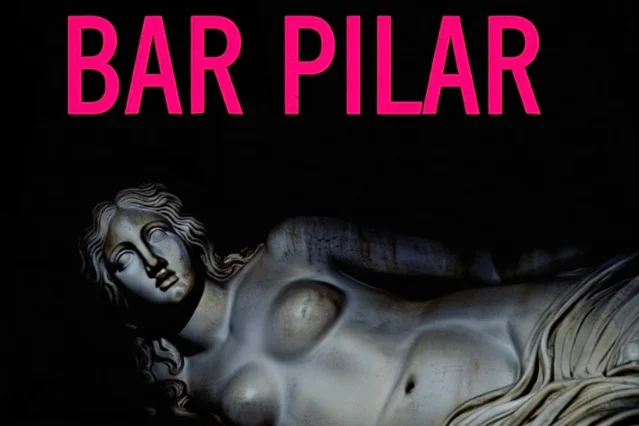 Bar Pilar cover image — bold pink type on black with classical sculpture