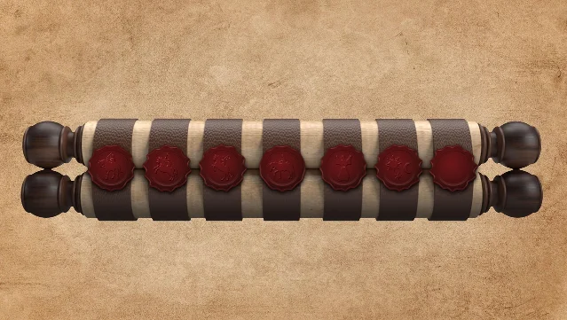 Ancient parchment scroll with wax seal — a visual analogue for the social contract as a solemn written agreement