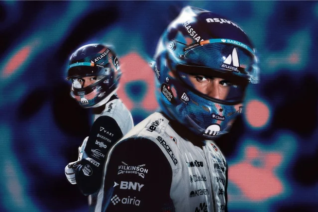 Claude × Williams F1「Pattern of Thought」——将赛车手情绪数据转化为头盔涂装