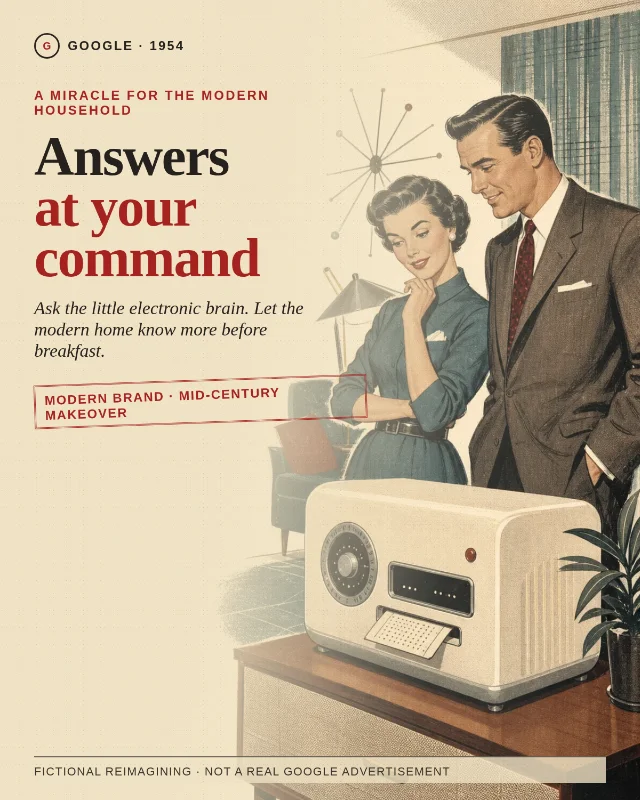 Google, 1954: Answers at Your Command