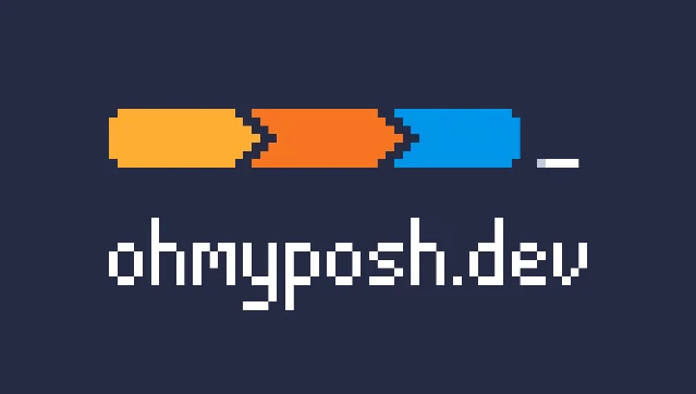 oh-my-posh Prompt 主题效果,展示 Git 状态、语言版本等信息段