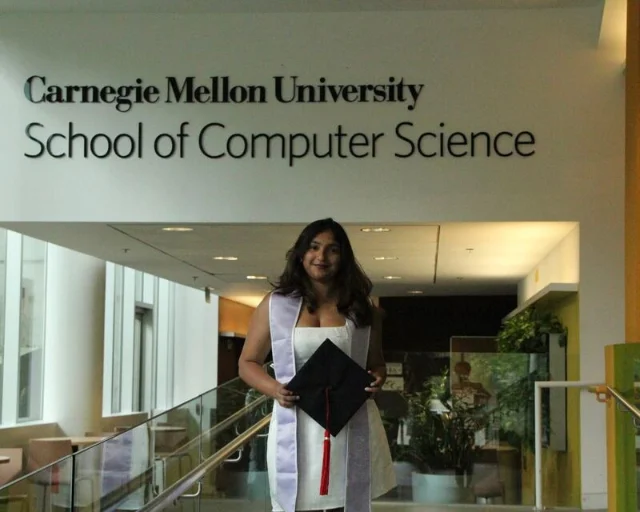 Ananya Aggarwal at Carnegie Mellon School of Computer Science