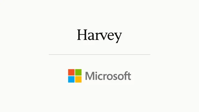Harvey in Microsoft 365