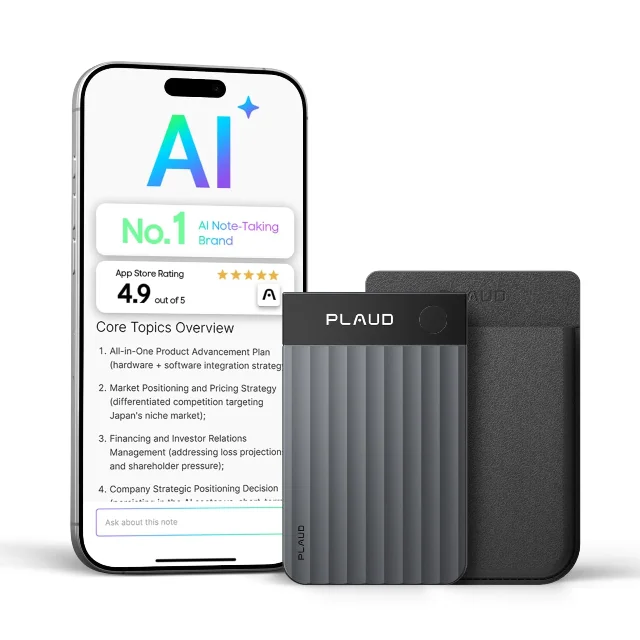 Plaud Note Pro AI 录音笔亚马逊主图