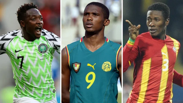 African World Cup kit collage
