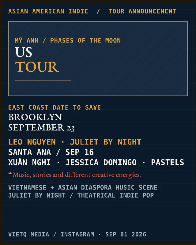 Mỹ Anh’s phases of the moon tour adds a Brooklyn date