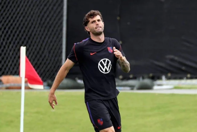 Christian Pulisic in individual U.S. training
