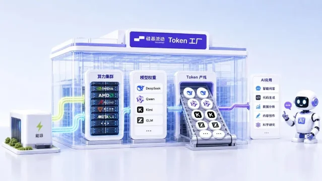 硅基流动Token工厂示意图
