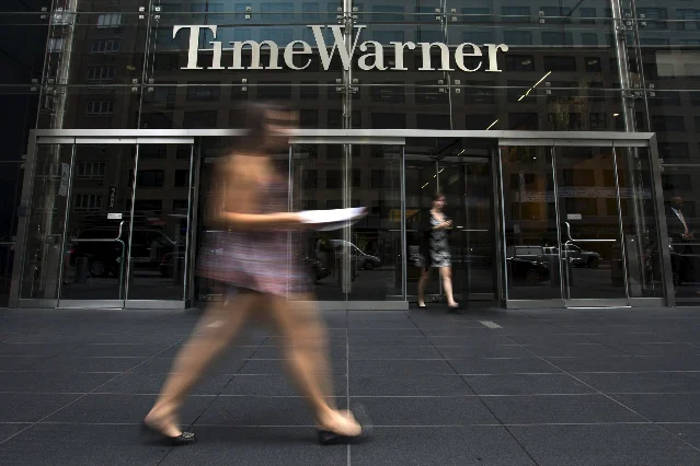 Time Warner headquarters building exterior in New York City, 2016