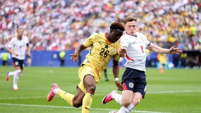 England 0-0 Ghana match-page still