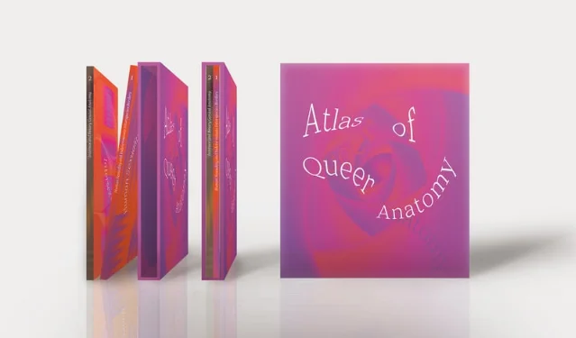 Book mock-up of Atlas of Queer Anatomy