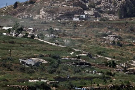 IDF troops on the Lebanese side of the Israeli border in northern Israel, June 9, 2026
