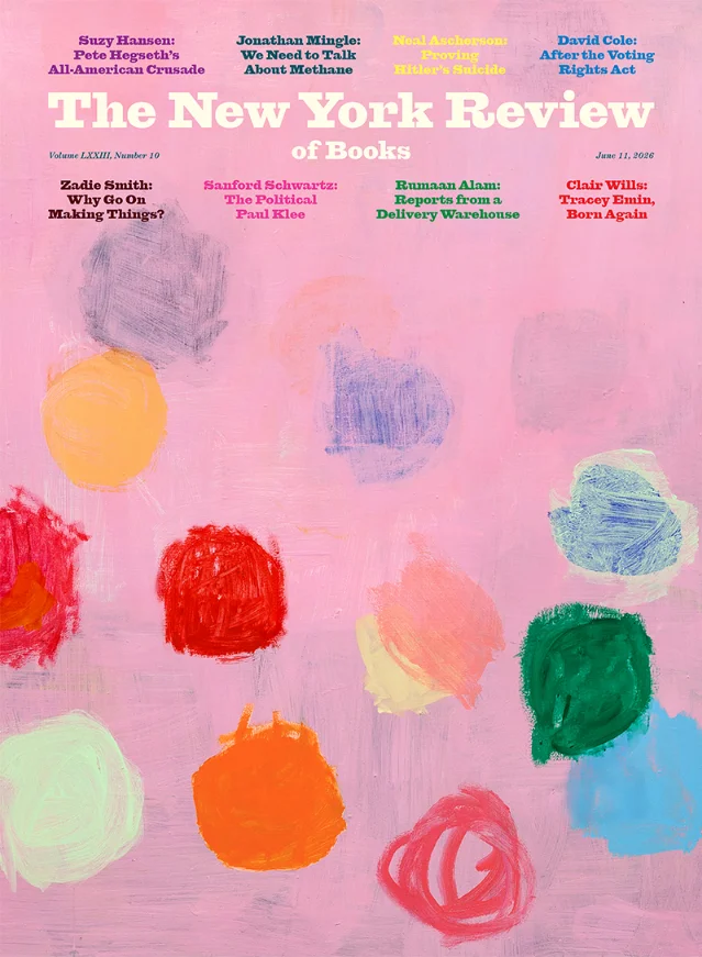 NYRB 2026 年 6 月 11 日期封面