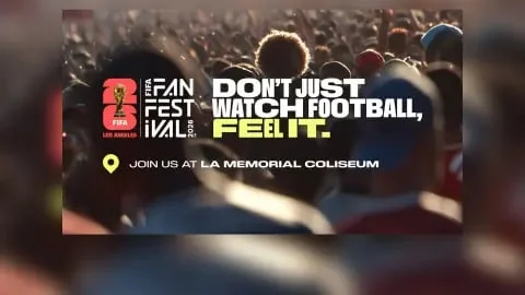 FIFA Fan Festival Los Angeles 海报