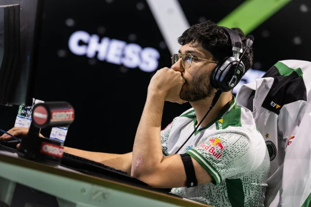 Alireza Firouzja at the Esports World Cup
