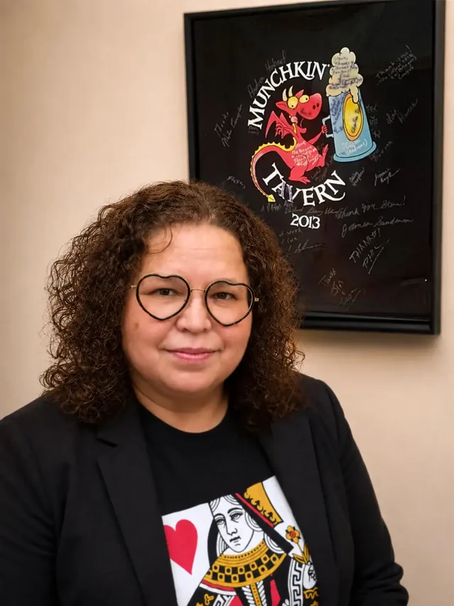 Sabrina Gonzalez, newly appointed CEO of Steve Jackson Games