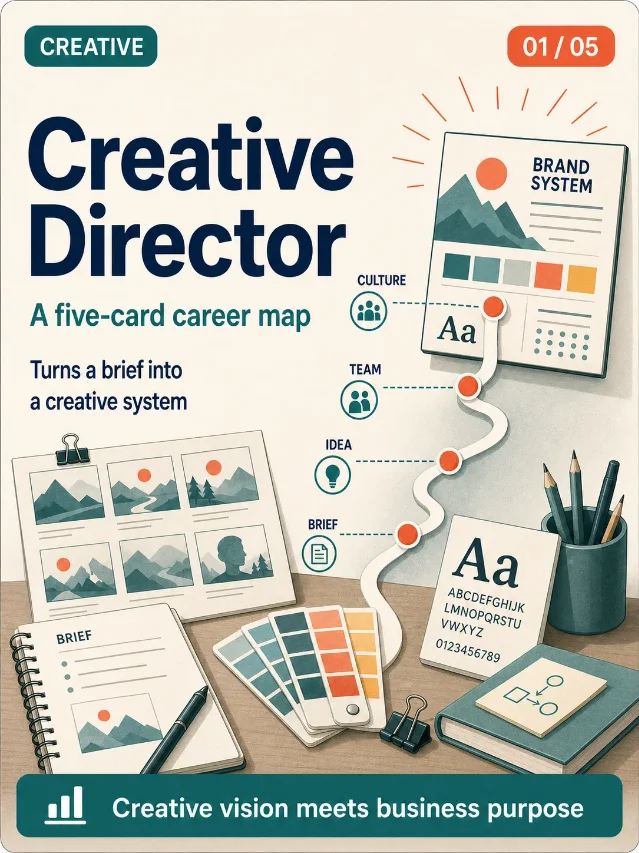 Creative Director career map