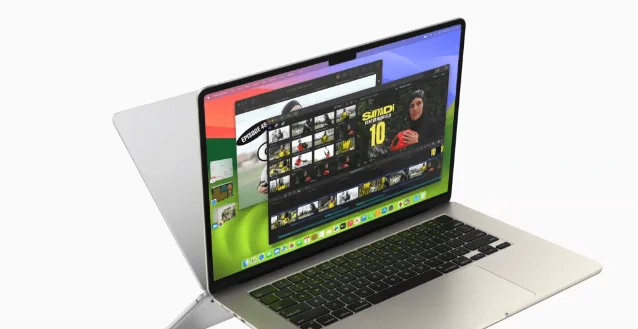 TechCrunch 配图中的 MacBook Air 产品图