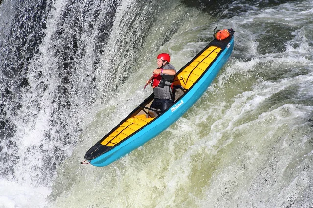 Kayaking on a river — one of the recreational activities now linked to more US leptospirosis cases than occupational exposure
