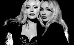 Madonna and Sabrina Carpenter press photo for 'Bring Your Love'