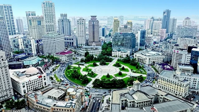 大连中山广场欧式建筑群