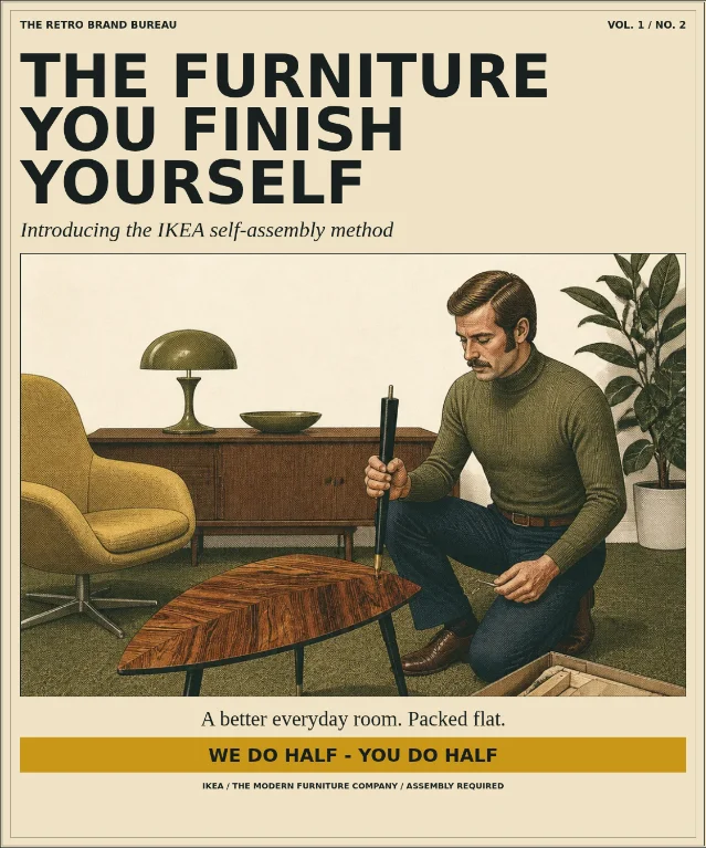 IKEA as a 1970s self-assembly dream