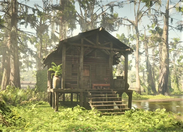 贝雅尔边缘小屋外景