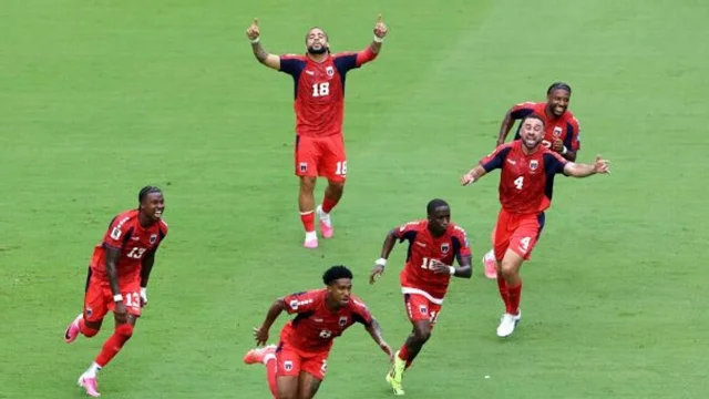 Cape Verde and Uruguay match action