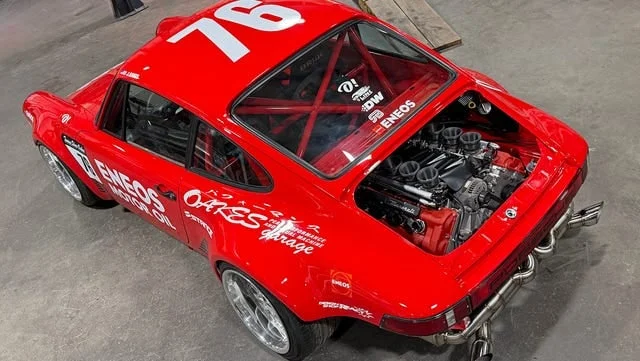 Ferrari-powered 1978 Porsche 911 SC build