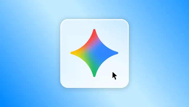 Gemini for Desktop app tile and cursor branding