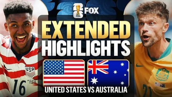 U.S. vs Australia highlight card
