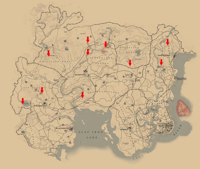 十处石雕的位置地图