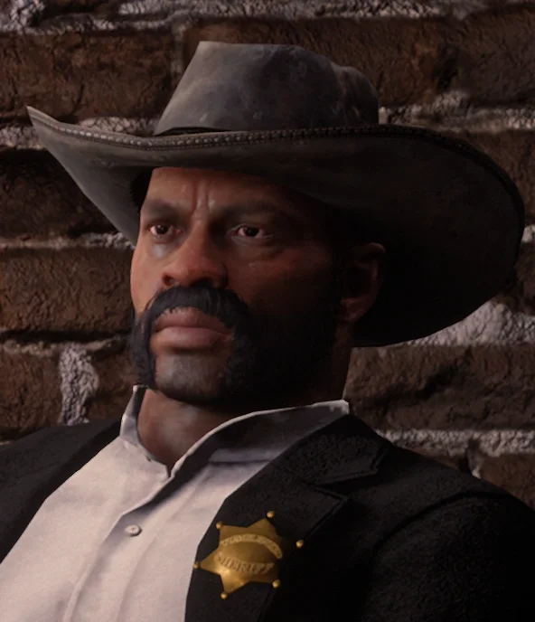 《Red Dead Online》中的萨姆·弗里曼