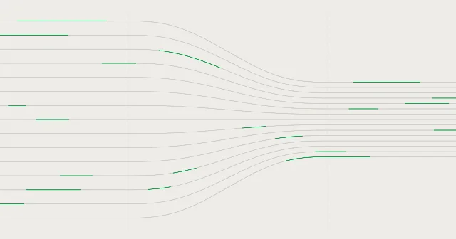 Cursor Auto-review Sankey flow diagram showing agent actions being routed through a classifier at two decision points, distributing across autonomy levels.