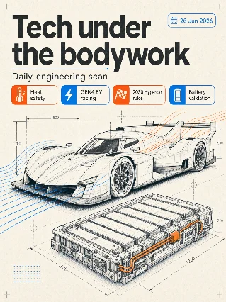 Tech under the bodywork: daily engineering scan