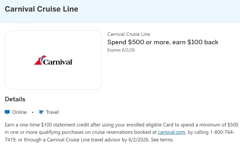 Amex Platinum Offers — June 1, 2026