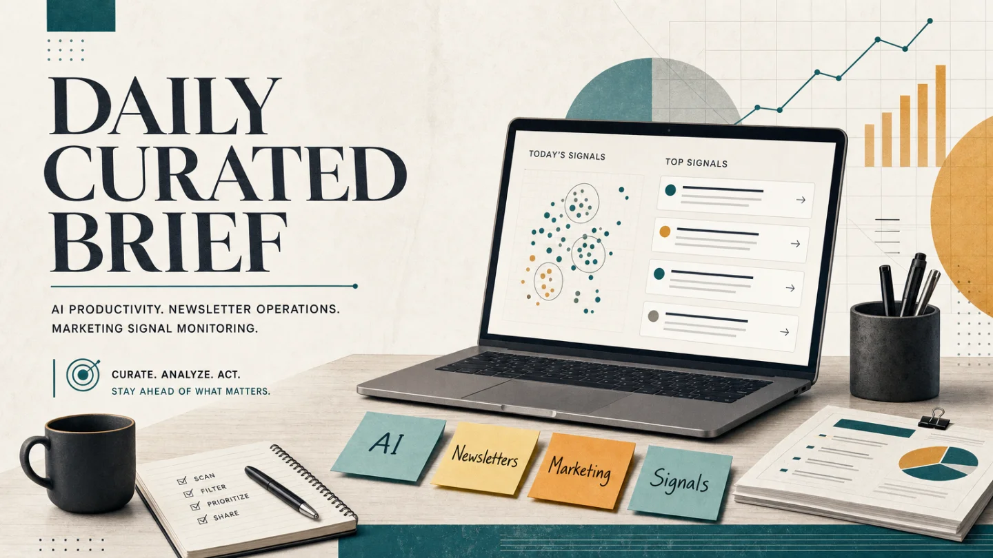 AI productivity and marketing signal brief: July 8-9, 2026