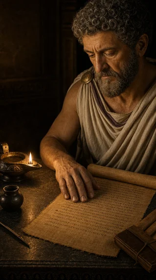 Marcus Aurelius Reviews Your Meditations Highlights