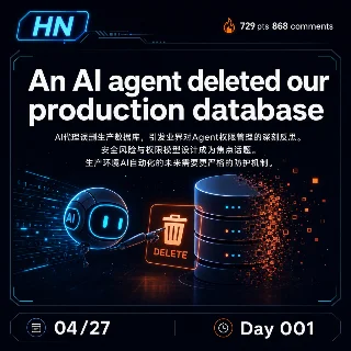 5条科技热门 Day 001 | AI删库跑路 · DeepSeek-V3 · Meta被阻