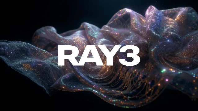 Ray3 launch visual
